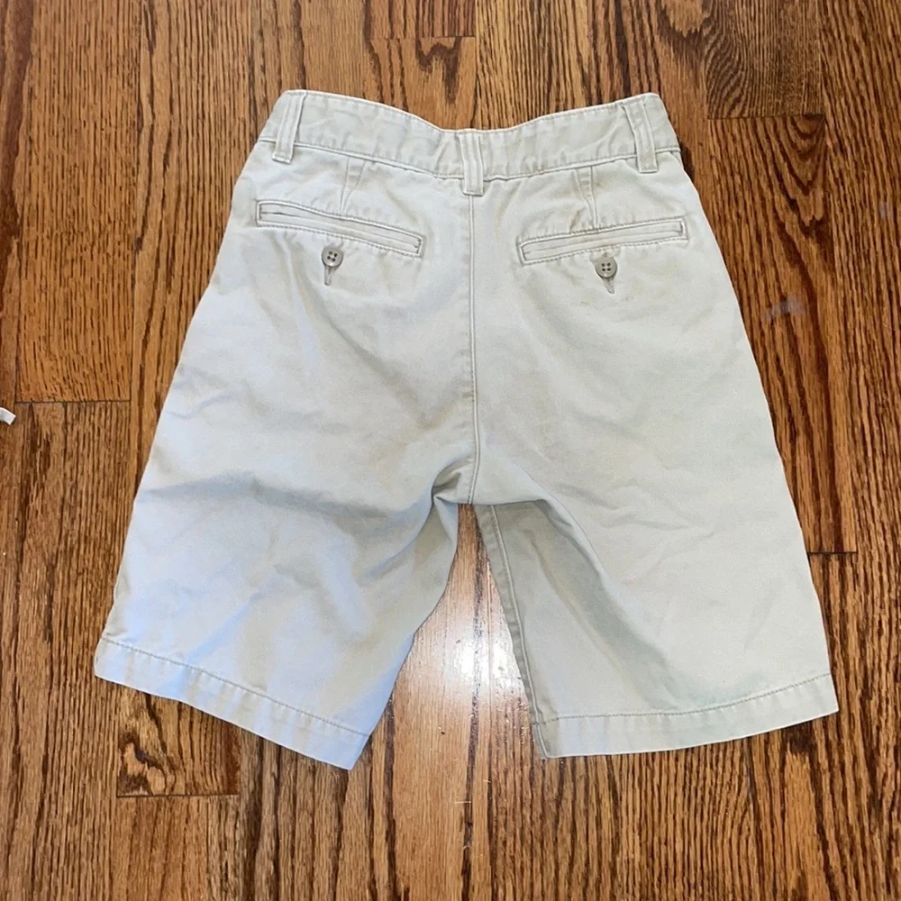 Pair of boys khaki shorts size 10. Cat and jack and gap. EUC